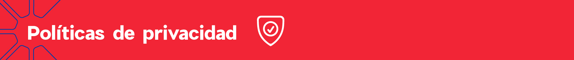 Políticas de Privacidad