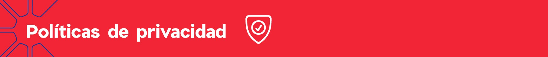 Políticas de Privacidad